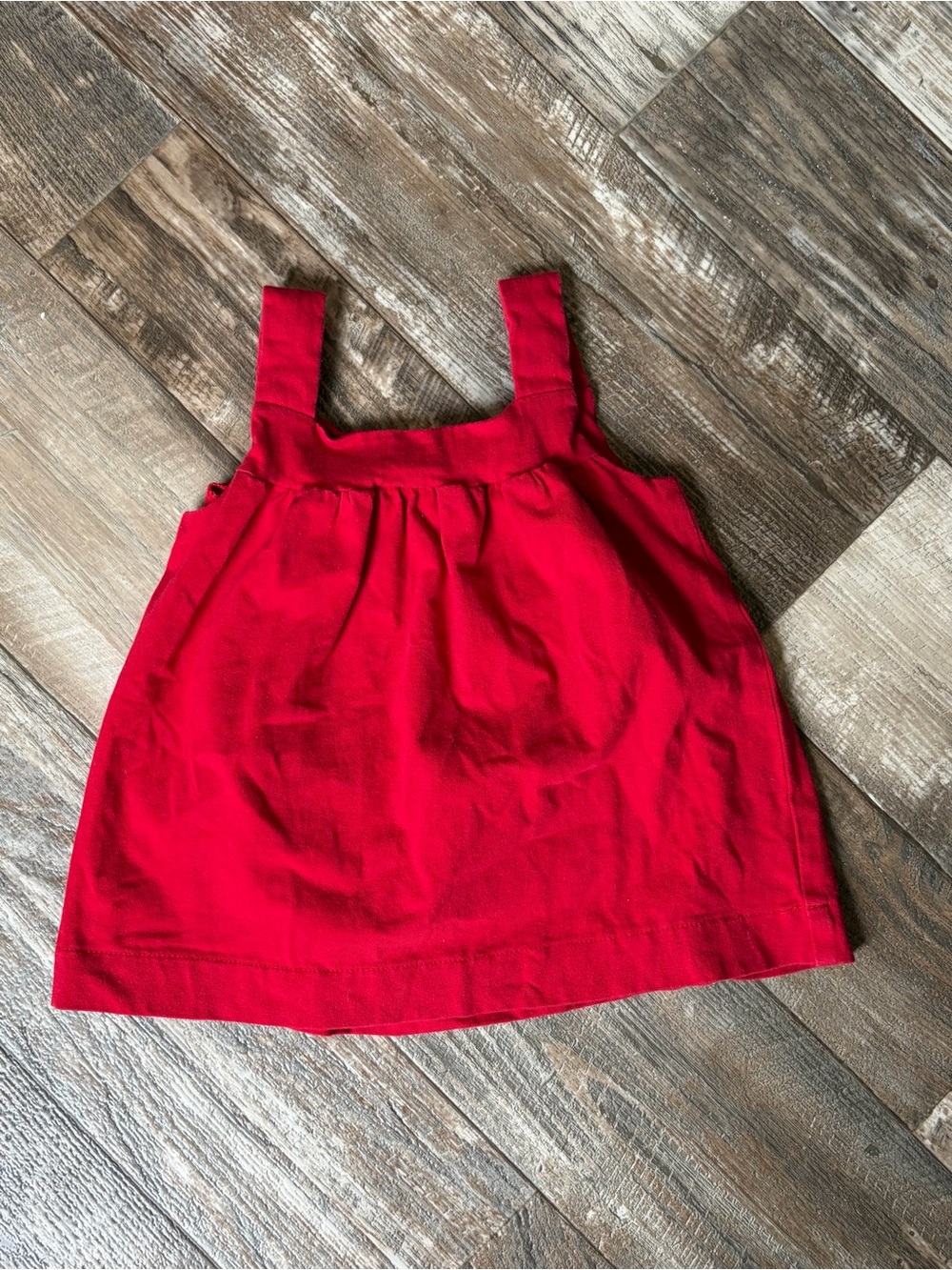 South Moon Under Bright Red Girls' Tank Top